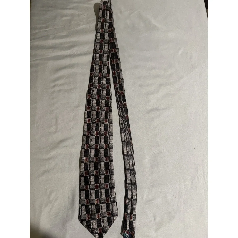 Mulberry Italian Handsewn Neck Tie 4 inch Designer pattern #318‎